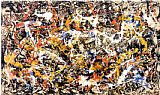 Jackson Pollock Convergence painting